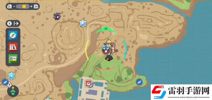 寶可夢朱紫東3區(qū)訓練家位置攻略