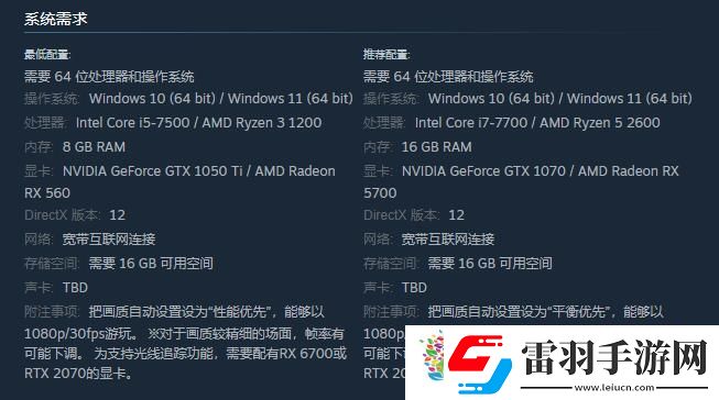 祇女神之道配置要求介紹