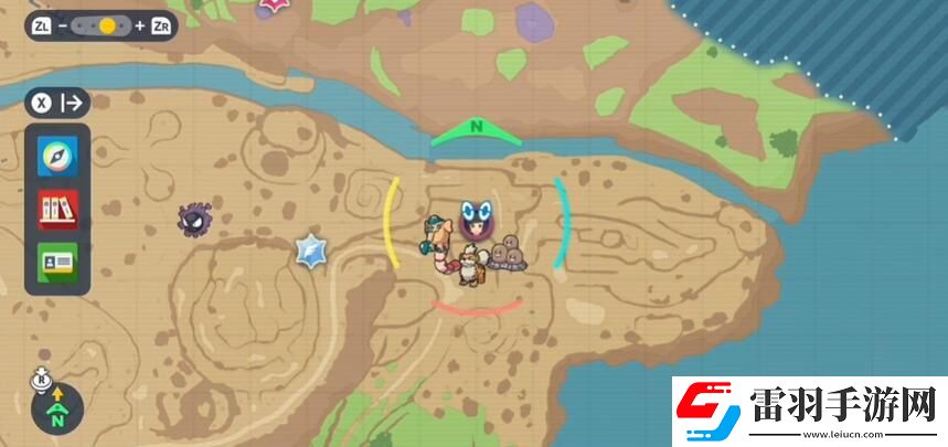 寶可夢朱紫東3區(qū)訓練家位置攻略