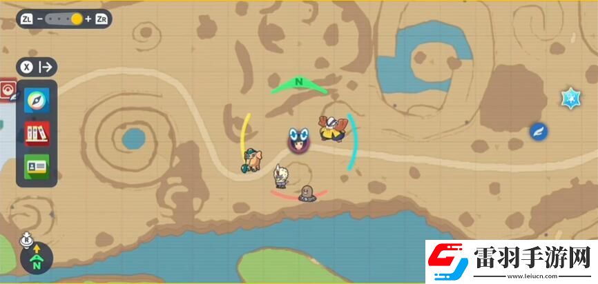 寶可夢朱紫東3區(qū)訓練家位置攻略