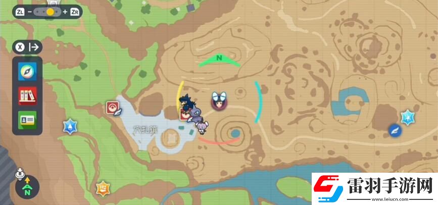 寶可夢朱紫東3區(qū)訓練家位置攻略