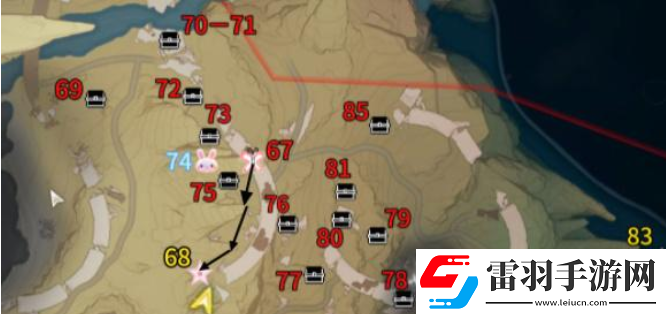 鳴潮荒石高地位置在哪里