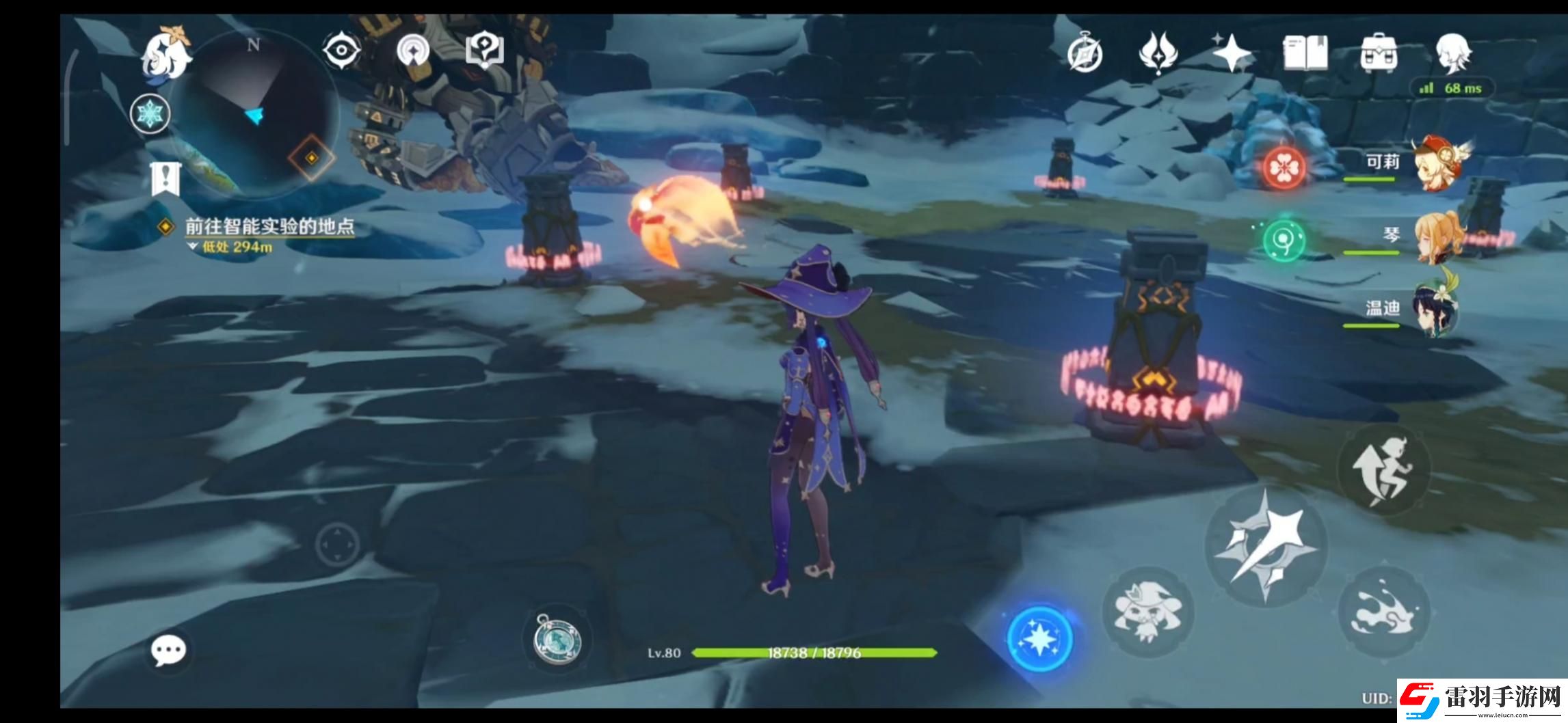 原神手游仙靈繞圈解謎如何過關