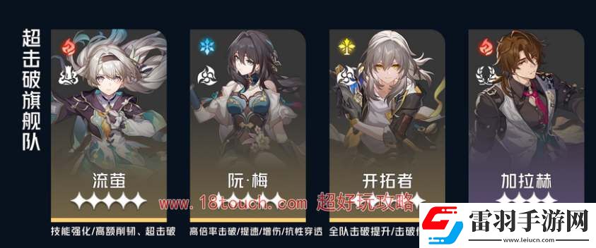 崩壞星穹鐵道流螢陣容配隊攻略