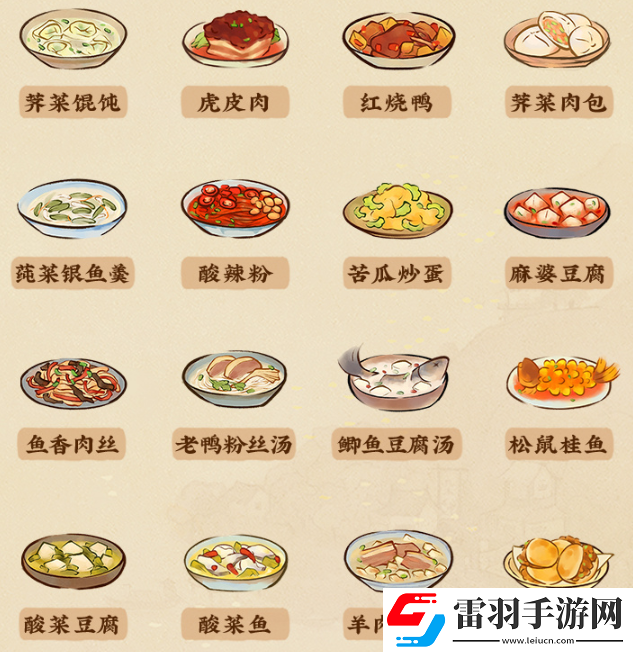 桃源深處有人家菜譜配方是什么