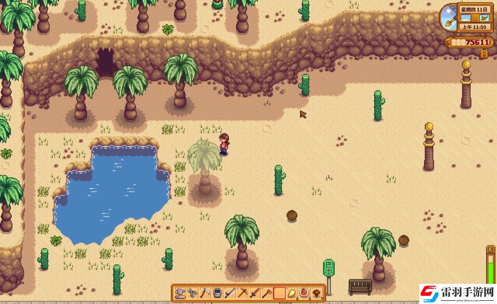 星露谷物語沙漠怎么去