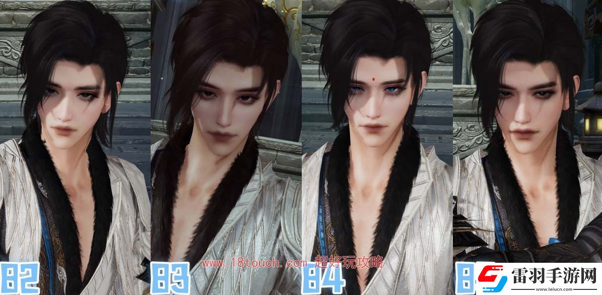 劍網3無界成男捏臉數據分享