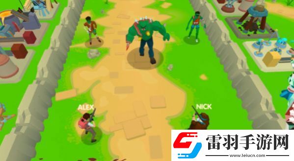 雙人僵尸防守游戲