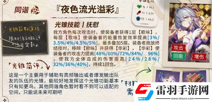 崩壞星穹鐵道知更鳥用什么光錐