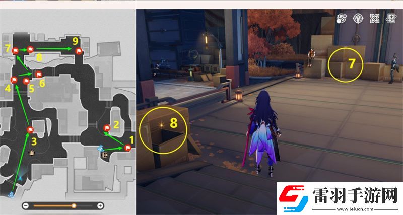 星穹鐵道金人巷特殊快遞箱位置攻略金人巷特殊快遞箱位置圖文攻略聚匠游戲網