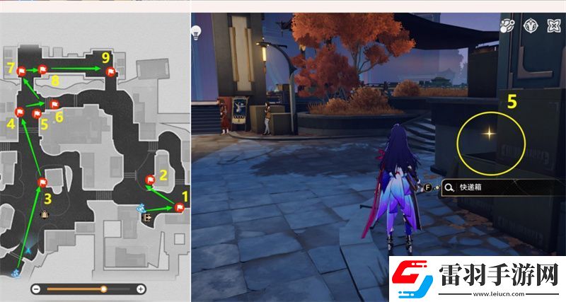 星穹鐵道金人巷特殊快遞箱位置攻略金人巷特殊快遞箱位置圖文攻略聚匠游戲網