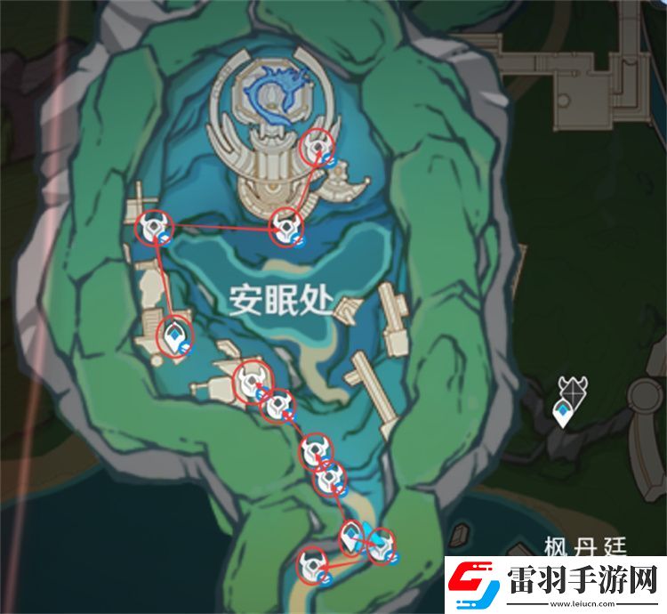 原神蒼晶螺采集路線攻略蒼晶螺采集路線位置圖文攻略聚匠游戲網(wǎng)