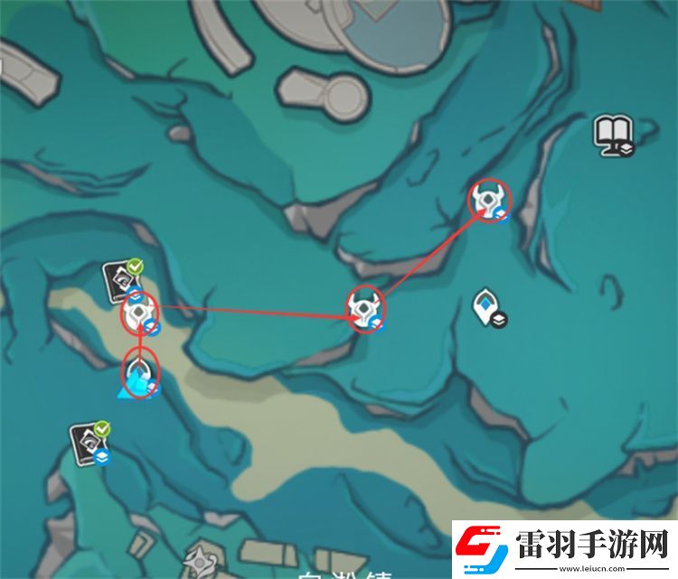 原神蒼晶螺采集路線攻略蒼晶螺采集路線位置圖文攻略聚匠游戲網(wǎng)