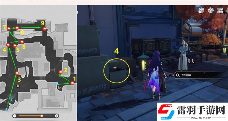 星穹鐵道金人巷特殊快遞箱位置攻略金人巷特殊快遞箱位置圖文攻略聚匠游戲網