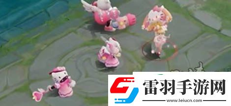 王者榮耀HelloKitty小兵皮膚特效展示