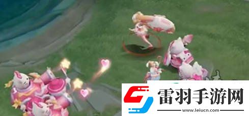 王者榮耀HelloKitty小兵皮膚特效展示