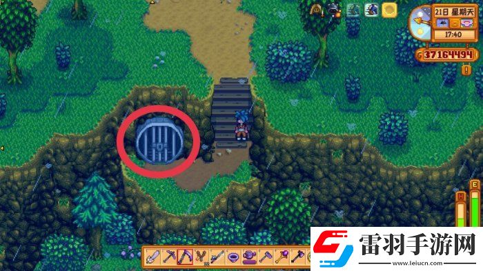 星露谷物語(yǔ)生銹的鑰匙有什么用