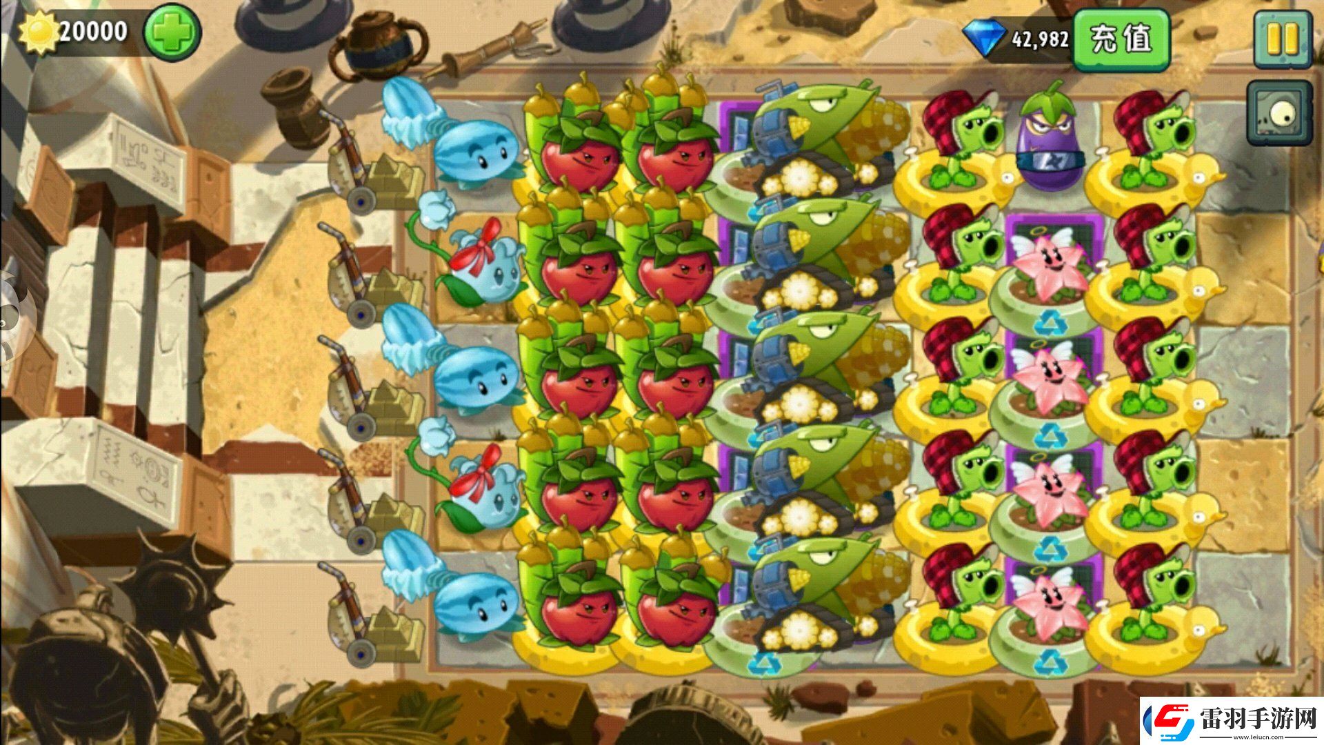 植物大戰僵尸無盡模式開局怎么玩