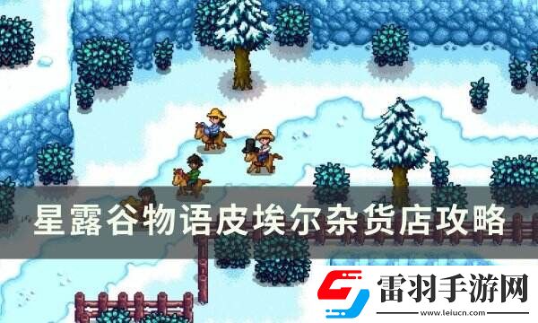 星露谷物語皮埃爾雜貨店介紹