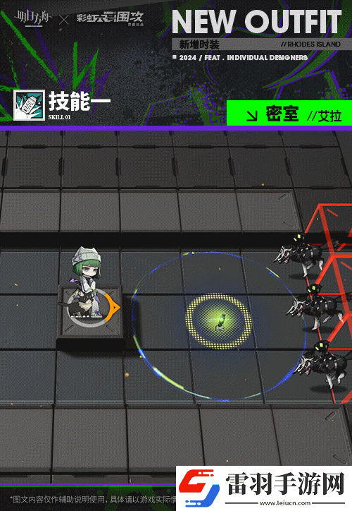 明日方舟艾拉皮膚密室怎么樣