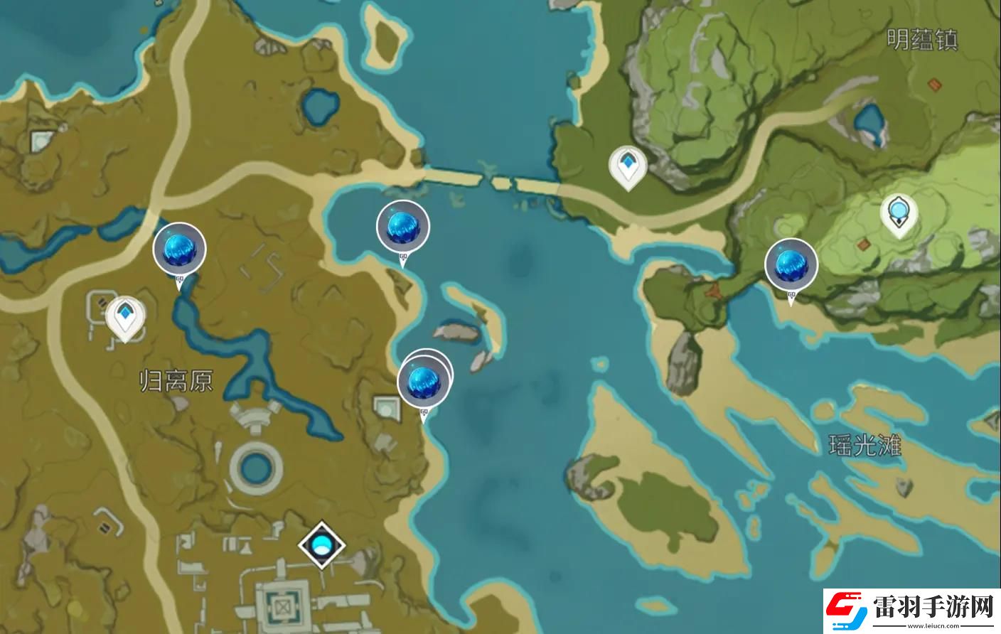 原神冰霧花位置一覽