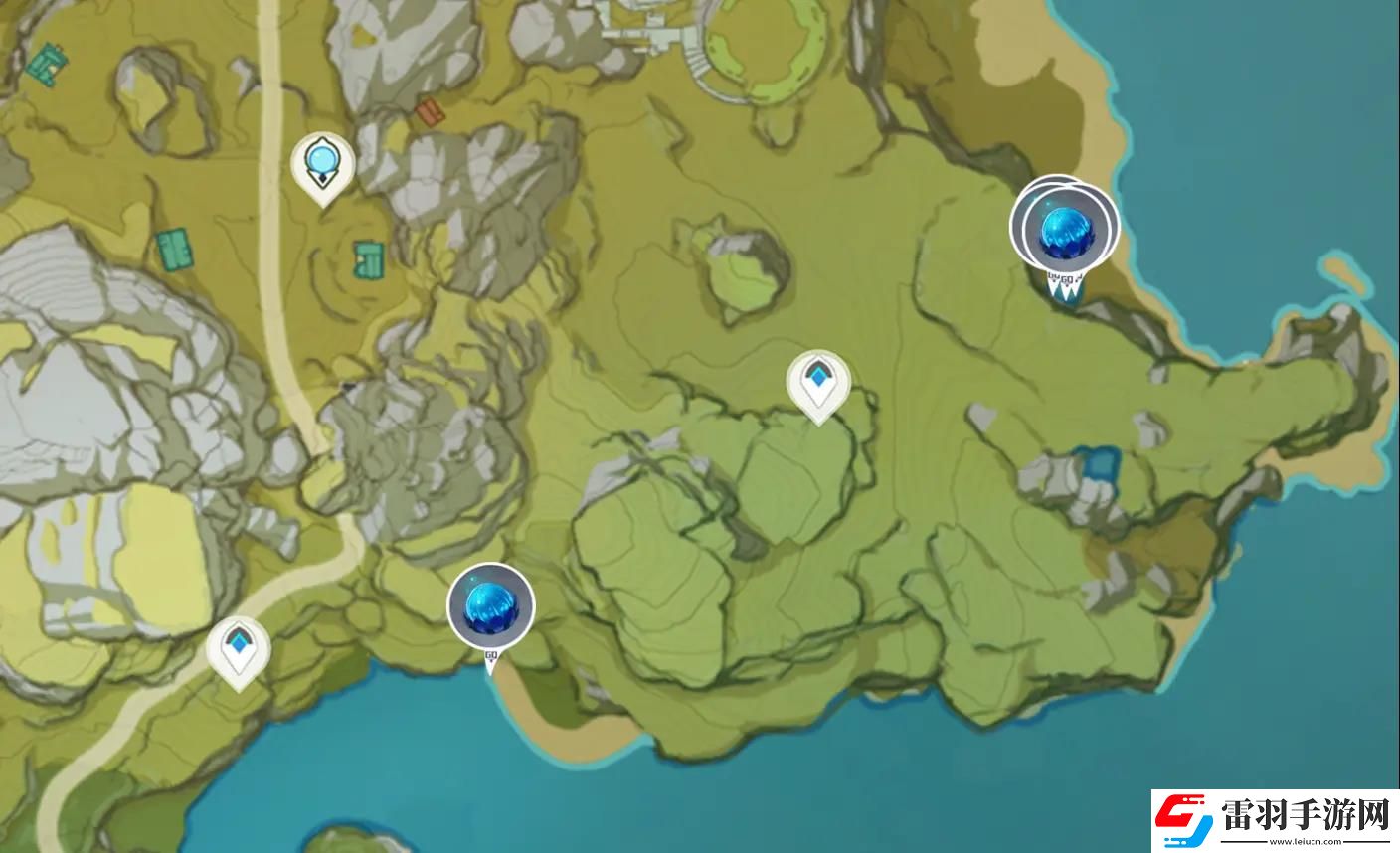 原神冰霧花位置一覽