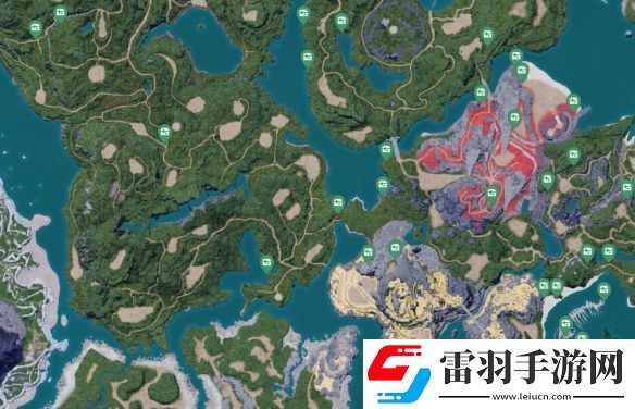 幻獸帕魯森林地圖寶箱位置介紹