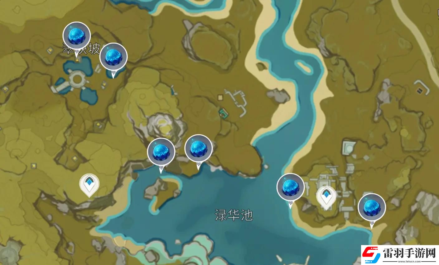 原神冰霧花位置一覽