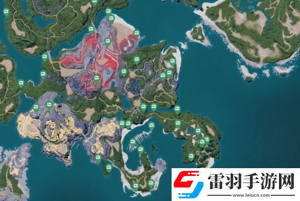 幻獸帕魯森林地圖寶箱位置介紹