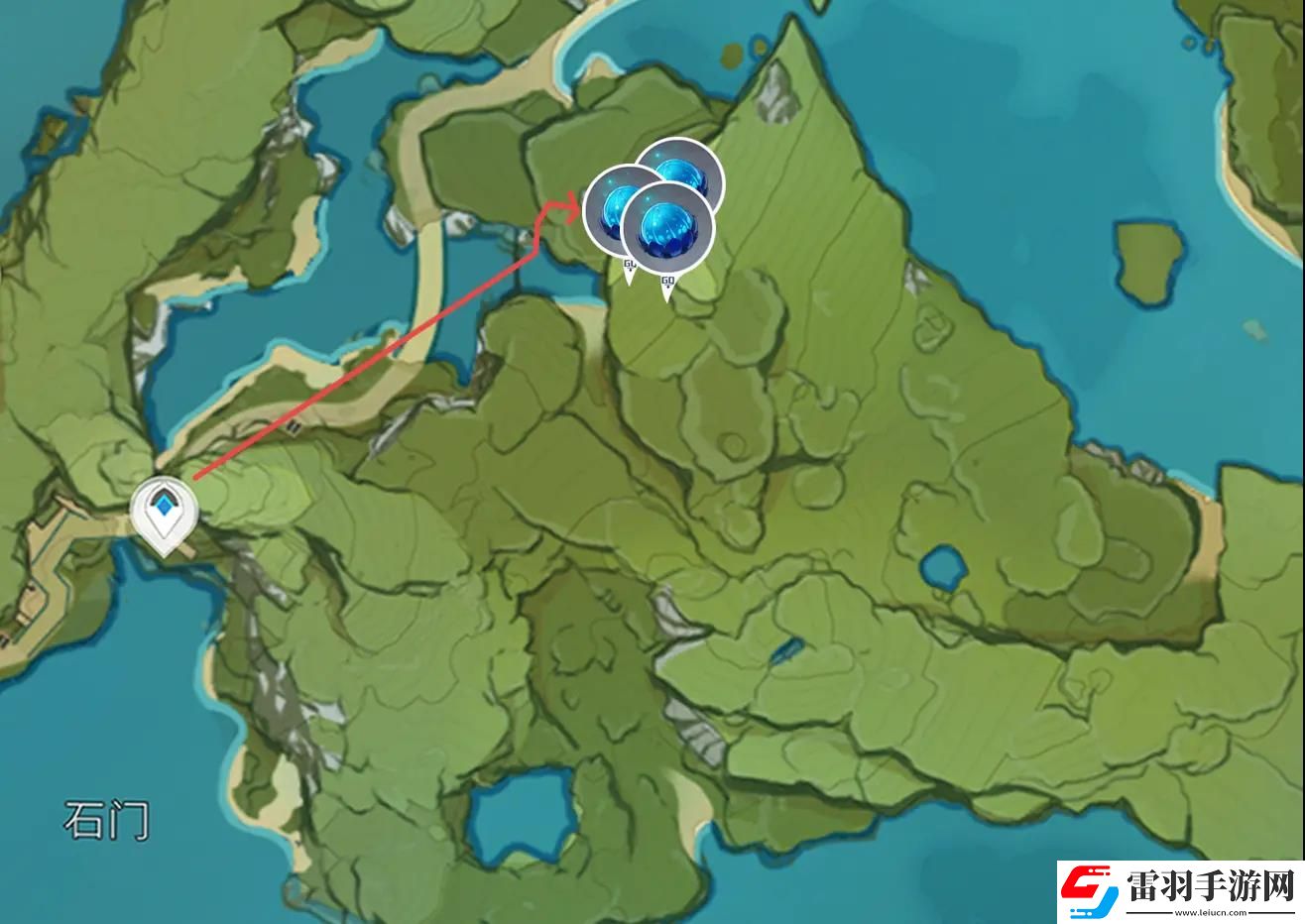 原神冰霧花位置一覽