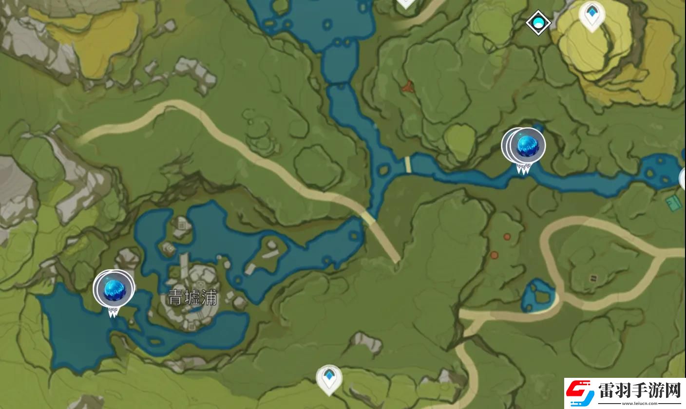 原神冰霧花位置一覽