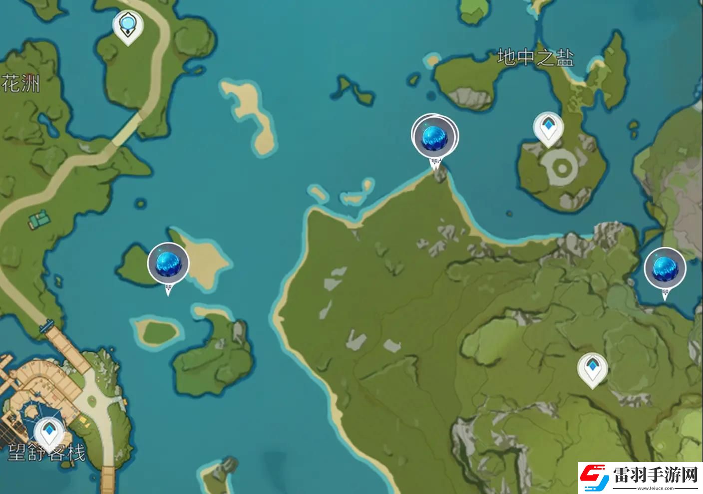 原神冰霧花位置一覽