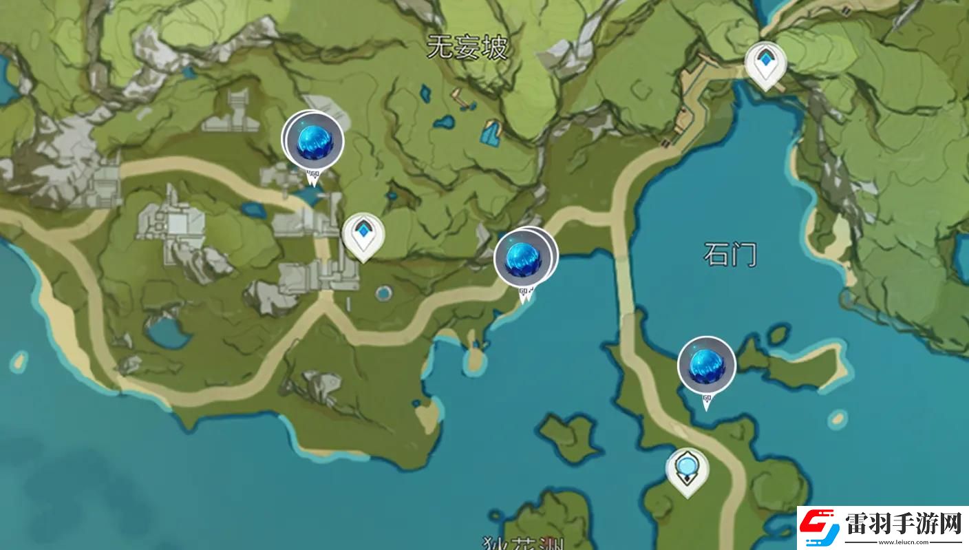 原神冰霧花位置一覽