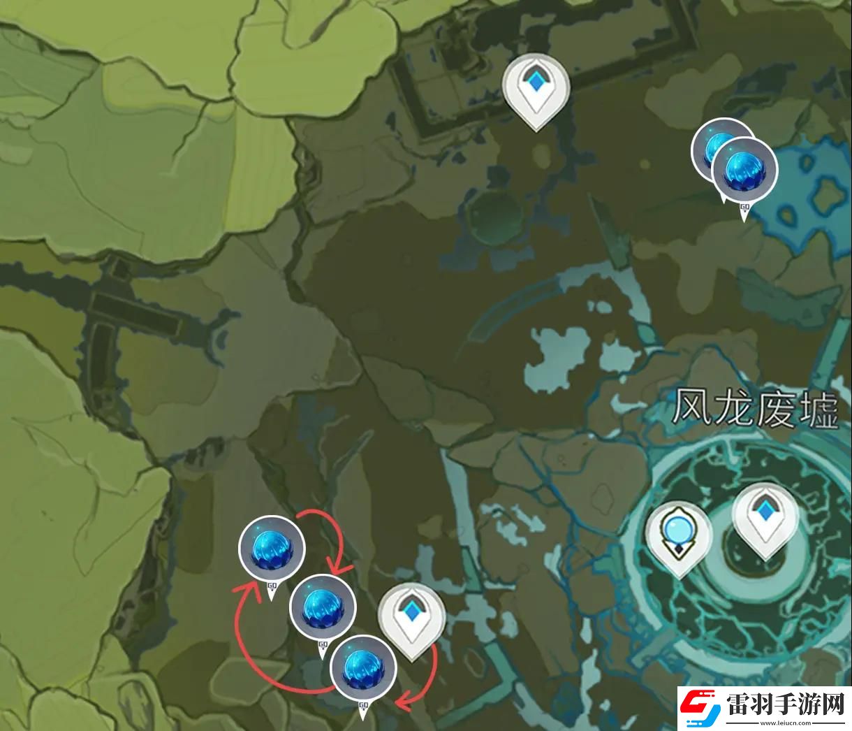 原神冰霧花位置一覽