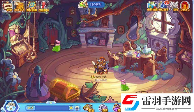 洛克王國同心樹屋位置介紹