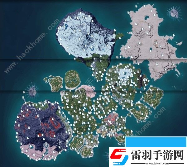 幻獸帕魯翠葉鼠雕像在哪