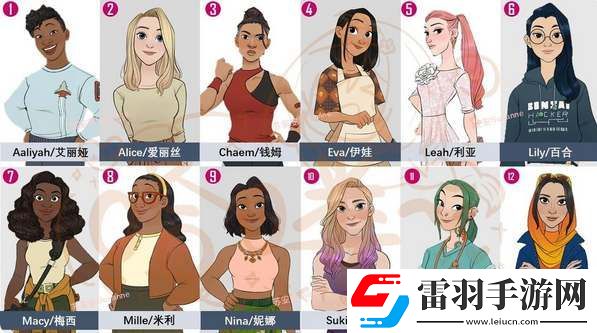 珊瑚島游戲可攻略角色一覽