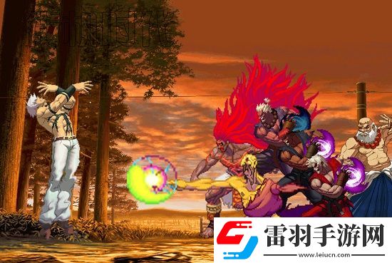 拳皇vs街霸全人物出招表