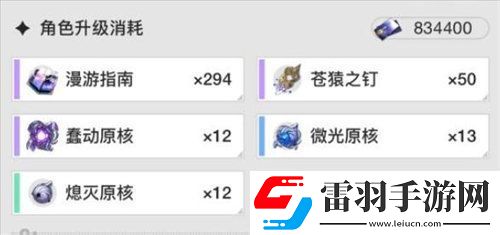 崩壞星穹鐵道雪衣突破材料是什么