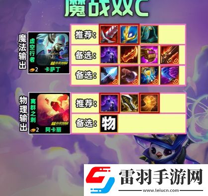 金鏟鏟之戰s12魔戰雙C陣容攻略