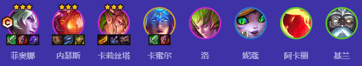 金鏟鏟之戰s12拼多多雙C卡莉絲塔陣容怎么樣