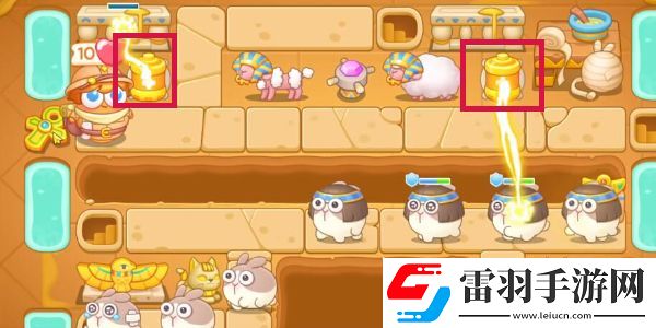 保衛(wèi)蘿卜4法老歸來(lái)第9關(guān)金蘿卜技巧