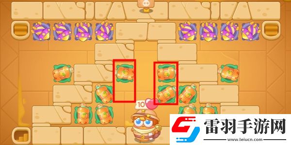 保衛蘿卜4法老歸來第13關攻略