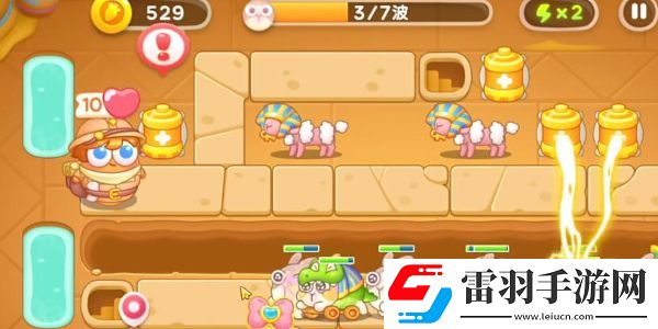 保衛(wèi)蘿卜4法老歸來(lái)第9關(guān)金蘿卜技巧