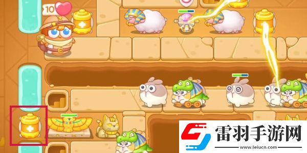 保衛(wèi)蘿卜4法老歸來(lái)第9關(guān)金蘿卜技巧