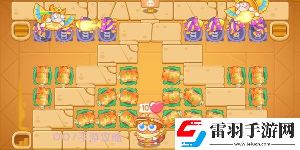 保衛蘿卜4法老歸來第13關攻略