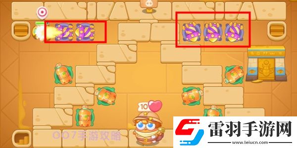 保衛蘿卜4法老歸來第13關攻略