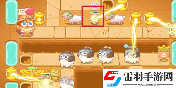 保衛(wèi)蘿卜4法老歸來(lái)第9關(guān)金蘿卜技巧