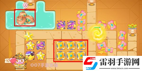 保衛(wèi)蘿卜4法老歸來第10關(guān)攻略