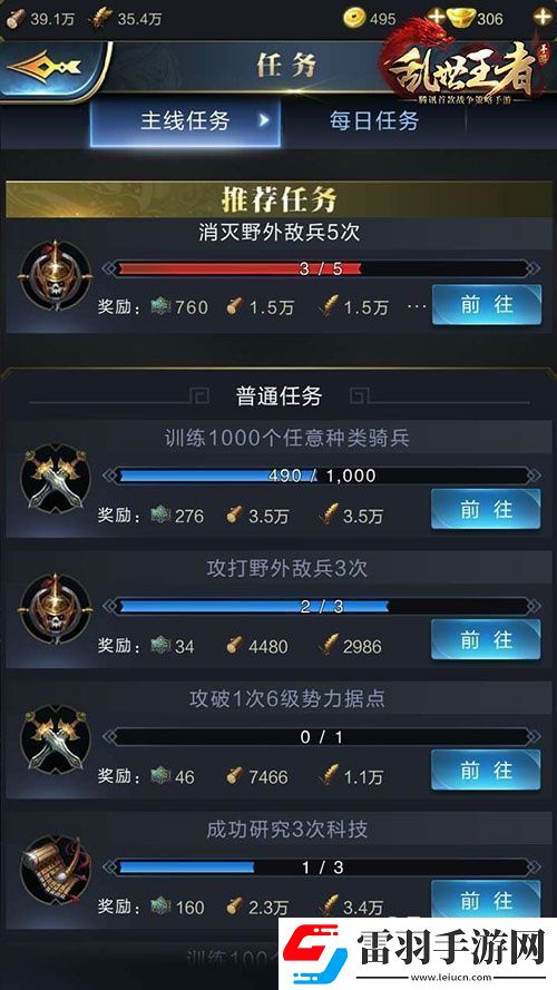 亂世王者開(kāi)區(qū)快速?zèng)_級(jí)玩法心得介紹